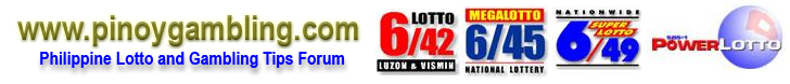 PCSO Philippine Lotto Results and Gambling Tips - Lotto 6/42, Megalotto 6/45 and Super Lotto 6/49